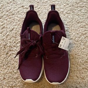 Adidas Maroon Cloud Foam Shoes